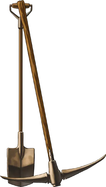 Spade and Pickaxe